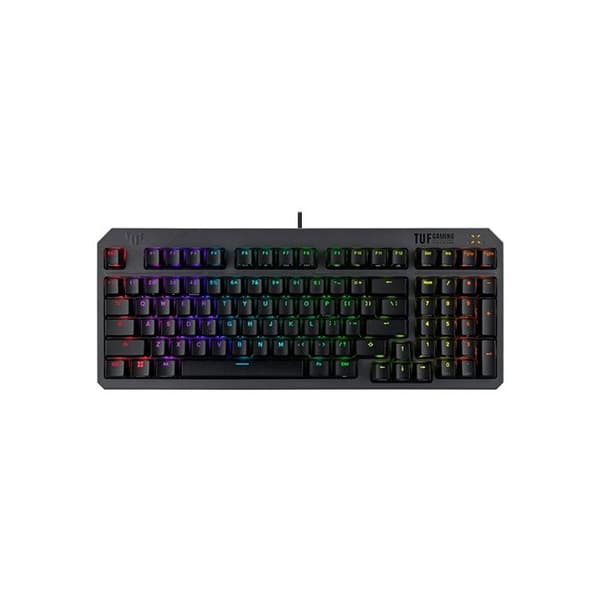 Tangentbord - Asus - TUF Gaming K3 Gen II - RGB optisk-mekanisk - Vattentålig - AZERTY Svart