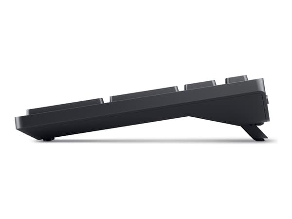 Dell Pro Compact Silent Keyboard and Mouse - KM555 - Sats med tangentbord och mus - trådlös - 2.4 GHz, Bluetooth 5.1 - QWERTY - hela norden - svart -