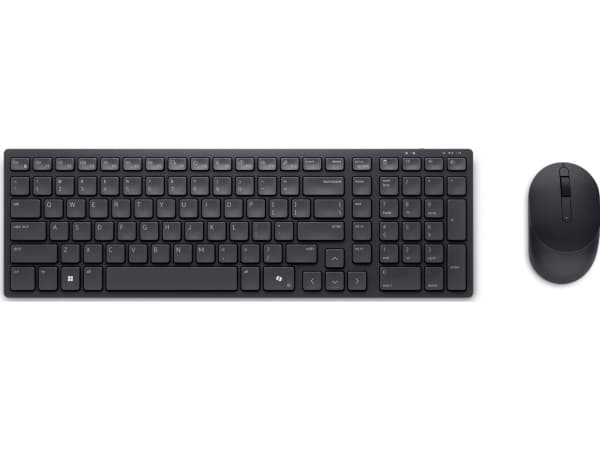 Dell Silent Keyboard and Mouse KM555 - Hiiri- ja näppäimistösarja - langaton