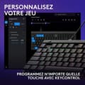 Miniatyrbild 5 av 6: Speltangentbord - trådbundet - Logitech G - G515 TKL - Mekaniskt - RGB - AZERTY - Svart