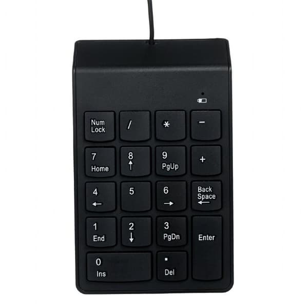 Numeriskt tangentbord GEMBIRD KPD-U-03 Svart
