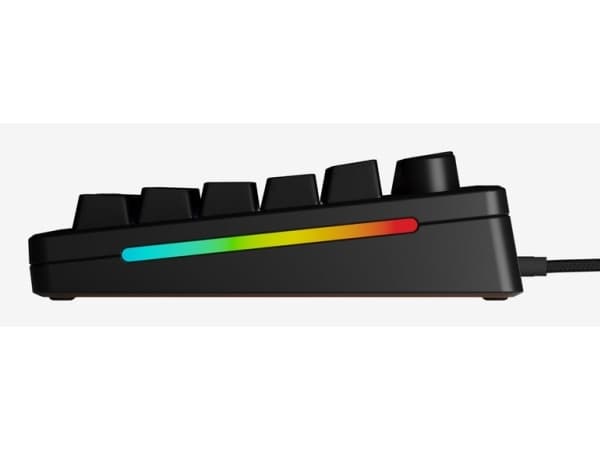Glorious Gaming GMMK 3 HE 75% Prebuilt, Kabel, USB, Mekaniska tangentbrytare, QWERTY, RGB LED, Svart
