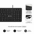 Miniatyrbillede 4 af 4: Numerisk tastatur Subblim SUBKBC-0SSK50 Sort Spansk qwerty QWERTY