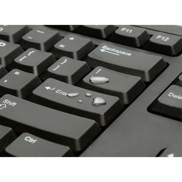 Tangentbord Kensington 1500109ES Svart spanska QWERTY