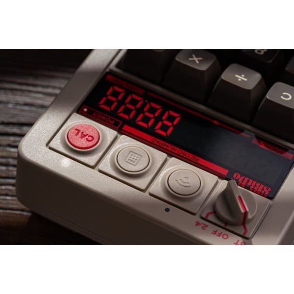 8BitDo Retro Mekaniskt Numpad – C64 Edition, Windows / Android
