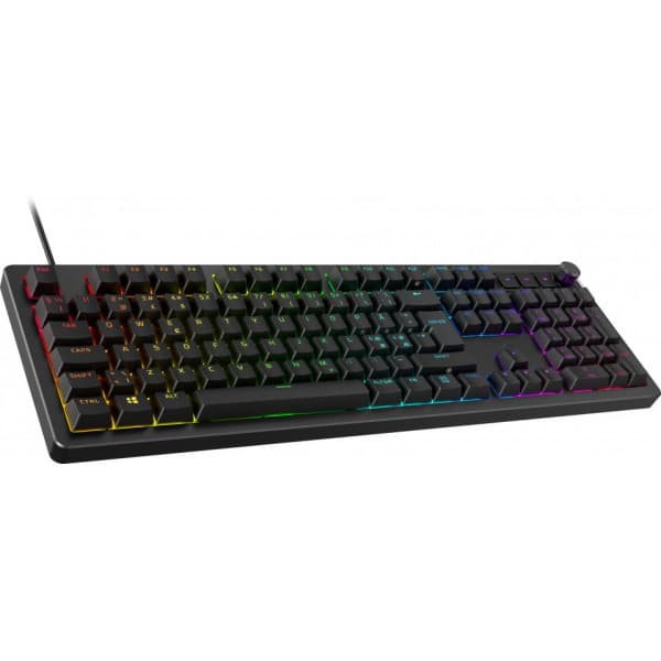 HyperX Alloy Rise -pelinäppäimistö, HyperX Linear -kytkimet, musta