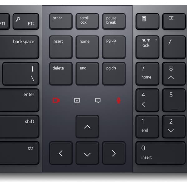 Dell Premier Collaboration Keyboard KB900 - trådløst tastatur, grafit