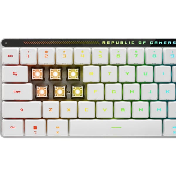 Asus ROG Falchion RX Low Profile -trådlöst gamingtangentbord