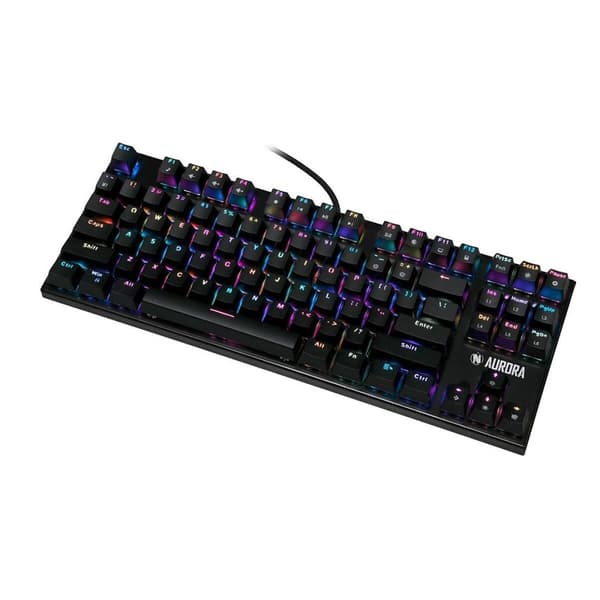 Tastatur Ibox IKGMK2R Sort Multifarvet QWERTY Qwerty US