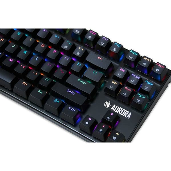 Tastatur Ibox IKGMK2R Sort Multifarvet QWERTY Qwerty US