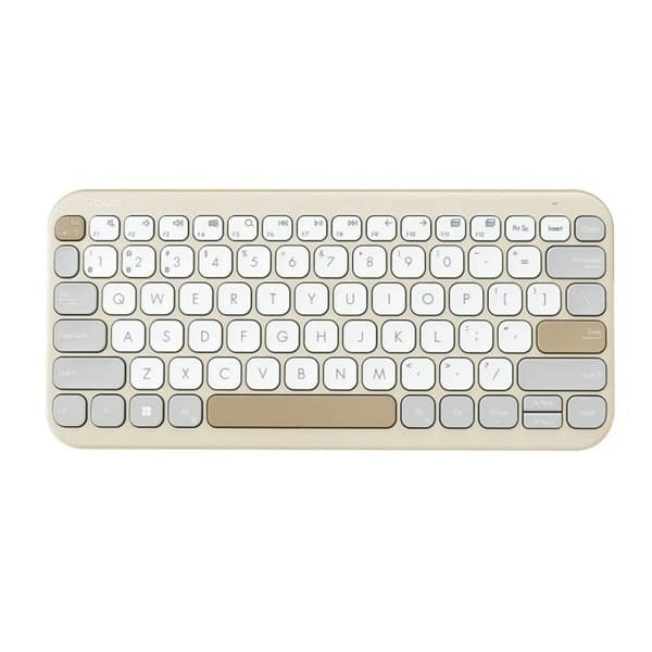 Tastatur Asus 90XB0880-BKB040 Qwerty US Beige, Havre