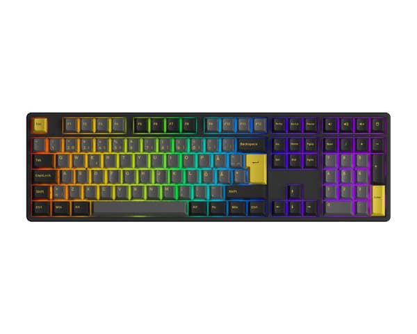5108B Plus-S Trådlöst Tangentbord - Svart [V3 Lavender Purple Pro]