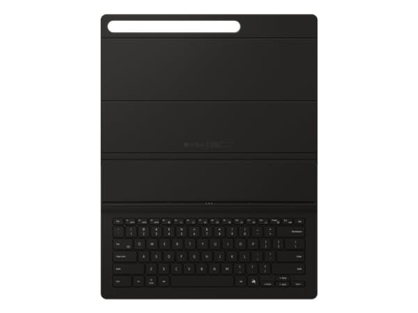 Samsung EF-DX920 - Tangentbord och foliefodral (bokomslag) - slim, AI-tangent - trådlös - POGO pin, Bluetooth - svart tangentbord, svart fodral - för