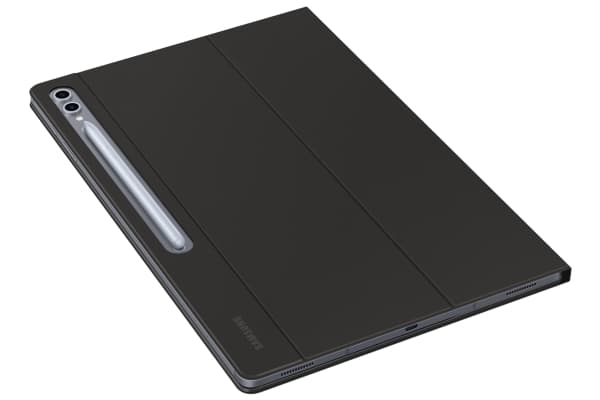 Samsung EF-DX920 - Tangentbord och foliefodral (bokomslag) - slim, AI-tangent - trådlös - POGO pin, Bluetooth - svart tangentbord, svart fodral - för
