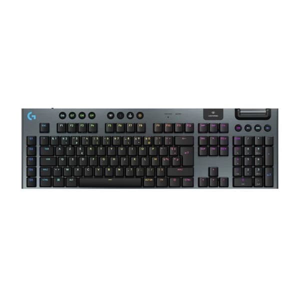 Speltangentbord - trådlöst - Logitech G - G915 X - Touch switch - AZERTY - Svart Svart