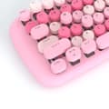 Miniatyrbilde 3 av 3: Mofii Candy M mekanisk tastatur med bakgrunnsbelysning og 84 taster - Rosa