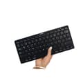 Miniatyrbild 2 av 2: Trådlöst Tangentbord Nilox NXKB01B Qwerty Spanska Svart