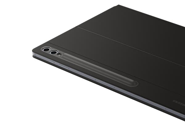 Samsung EF-DX925 - Tastatur og folioveske (bokomslag) - AI-tast - med styrepute - trådløs - POGO pin, Bluetooth - svart tastatur, svart boks - for Ga