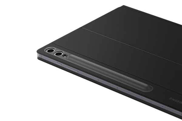 Samsung EF-DX825 - Tastatur og folioveske (bokomslag) - AI-tast - med styreplate - trådløs - POGO pin, Bluetooth - svart tastatur, svart boks - for G