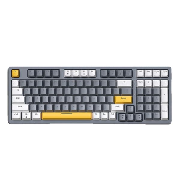 T98 Mekanisk Tastatur, Kablet Forbindelse, Standard 98 Taster,Sort