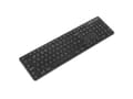Miniatyrbild 3 av 5: Targus EcoSmart - Tangentbord - full size - antimikrobiell - trådlös - Bluetooth 5.0, 2.4 GHz - QWERTY - Nordisk - svart