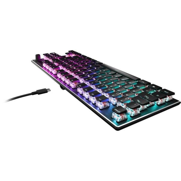 Kompakt mekaniskt RGB-speltangentbord - TURTLE BEACH - Vulcan TKL - Svart