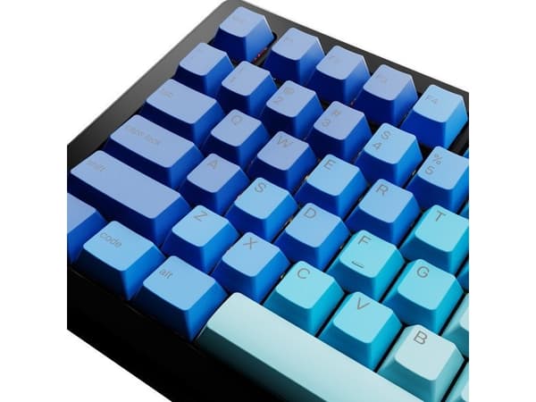 Glorious GPBT Gradient Keycaps, ANSI Layout (US), PBT, Dye-Sub - Ocean