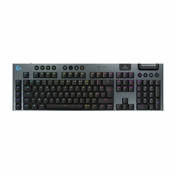 Tangentbord Logitech G915 X Svart Franska AZERTY Svart