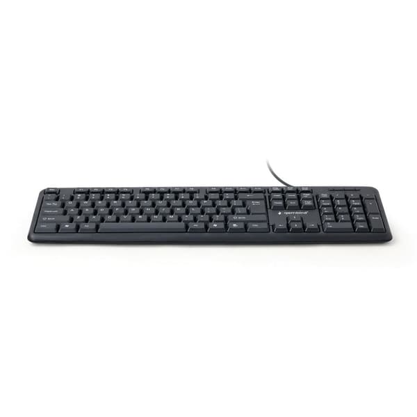Tangentbord GEMBIRD KB-U-103 Svart Qwerty Spanska