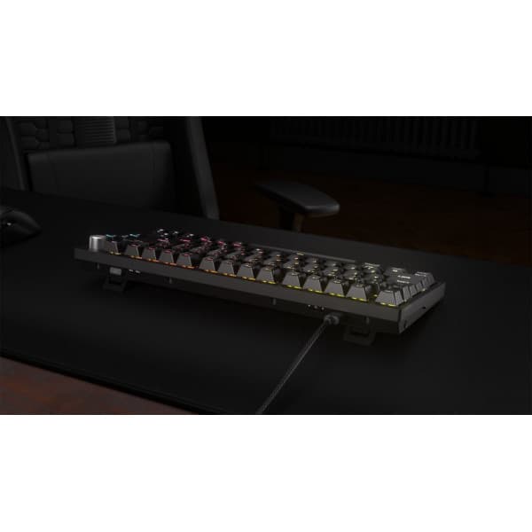 Corsair K65 PLUS WIRELESS-spel-tangentbord, MLX Red Tactile-brytare, svart
