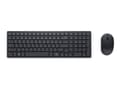 Miniatyrbild 5 av 5: Dell Pro Compact Silent Keyboard and Mouse - KM555 - Sats med tangentbord och mus - trådlös - 2.4 GHz, Bluetooth 5.1 - QWERTY - isländsk - svart - me