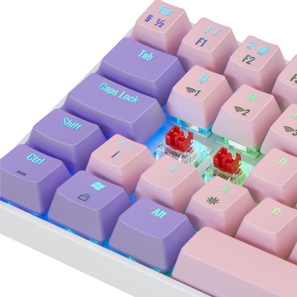 Blackstorm RGB Mech 2 Dual Mode 60% Gaming Keyboard med Outemu Red Mechanical Switches