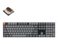 Miniatyrbild 1 av 3: Keychron K5 MAX - Tangentbord - QMK/VIA, anpassat mekaniskt - 100% - bakgrundsbelyst - trådlös - Bluetooth 5.1, 2.4 GHz, USB - tangentbrytare: Gatero