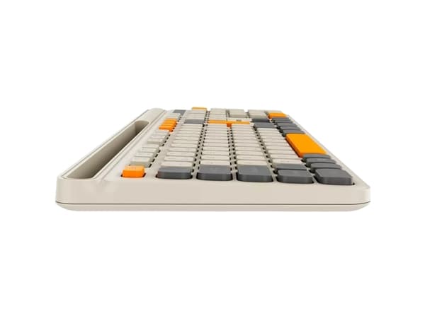 Canyon HSET-W5, Trådlös, RF Trådlös, Saxbrytare, QWERTY, Beige, Mus inkluderad