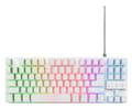 Miniatyrbilde 4 av 5: Trust Nicht kategorisiert, Koblet med ledninger (ikke trådløs), USB, QWERTY, RGB LED, Hvit, Mus inkludert