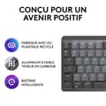 Miniatyrbild 5 av 6: Tangentbord - Trådlöst - Logitech - MX Mini - Mekanisk - Bakgrundsbelyst - AZERTY - Grafit
