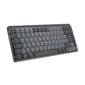 Miniatyrbild 1 av 6: Tangentbord - Trådlöst - Logitech - MX Mini - Mekanisk - Bakgrundsbelyst - AZERTY - Grafit