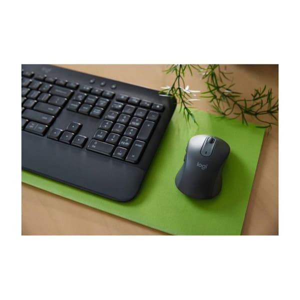 Trådlöst tangentbord och musset - Logitech - Signature K650 och M650 - Bluetooth LE - AZERTY Franska - 10 m