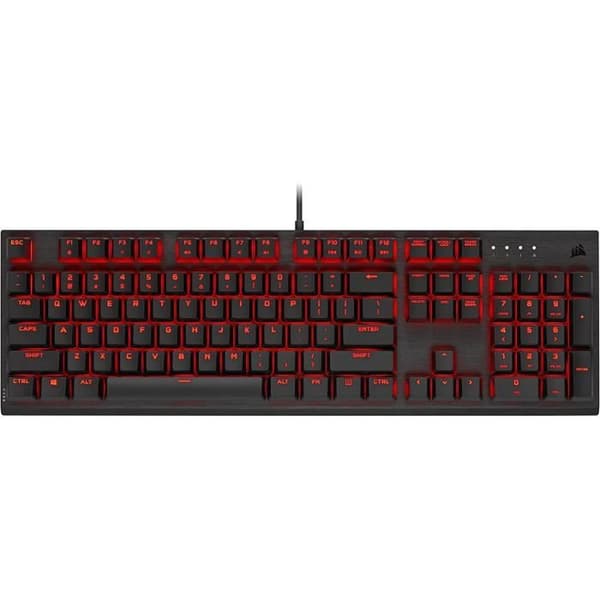 CORSAIR K60 PRO Mekaniskt speltangentbord med röd LED - Azerty - Svart (CH-910D029-FR)