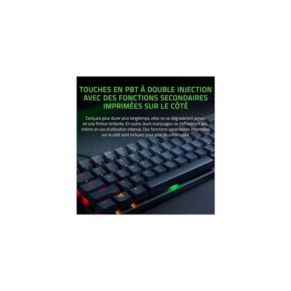 Tangentbord - RAZER - Huntsman Mini - Optiska switchar - PBT-tangenter - Bakgrundsbelyst