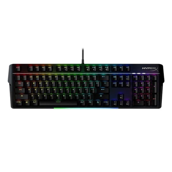 Mekaniskt tangentbord - Hyperx - Alloy MKW100 - RGB-belysning - QWERTY - Svart