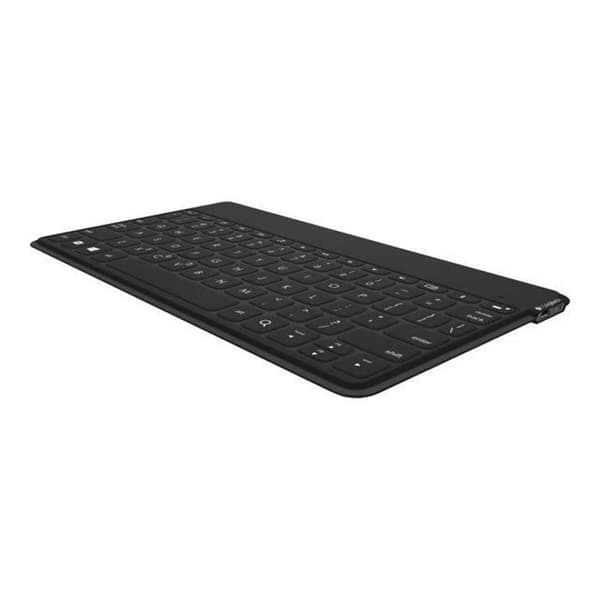 LOGITECH Logitech Keys-To-Go-tangentbord - Trådlös anslutning - Svart - Mekanisk nyckelbrytare - Bluetooth