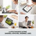 Miniatyrbild 4 av 6: Folio Touch-tangentbord - LOGITECH - 1:a, 2:a, 3:e och 4:e generationen - Grå