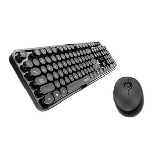 Trådlöst tangentbord + mus set MOFII Sweet 2.4G (svart)
