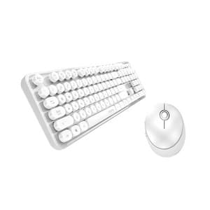 Trådløst tastatur + mus sæt MOFII Sweet 2.4G (hvid)
