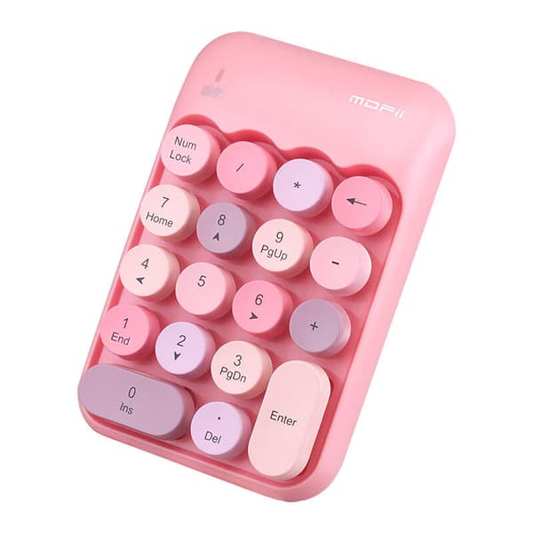 Langaton MOFII numeronäppäimistö X910 (vaaleanpunainen)