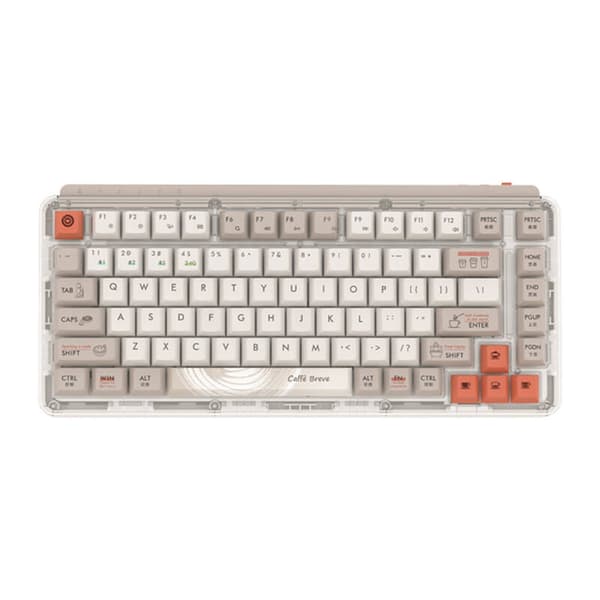 Z830 ProMax MIIIW 2.4G langaton näppäimistö (kahvi)