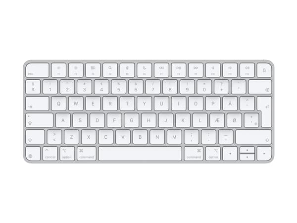 Apple Magic Keyboard - Tangentbord - USB-C - trådlös - Bluetooth - QWERTY - dansk Vit