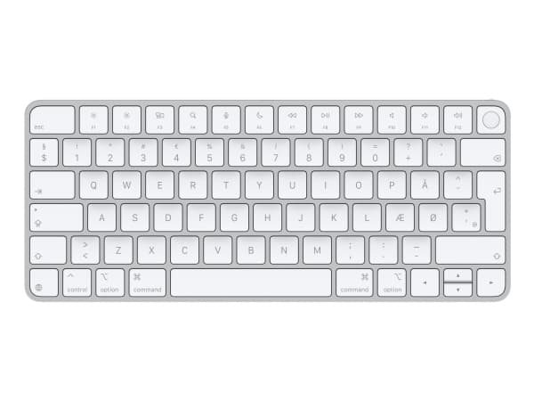 Apple Magic Keyboard with Touch ID - Tangentbord - USB-C - trådlös - Bluetooth - QWERTY - dansk