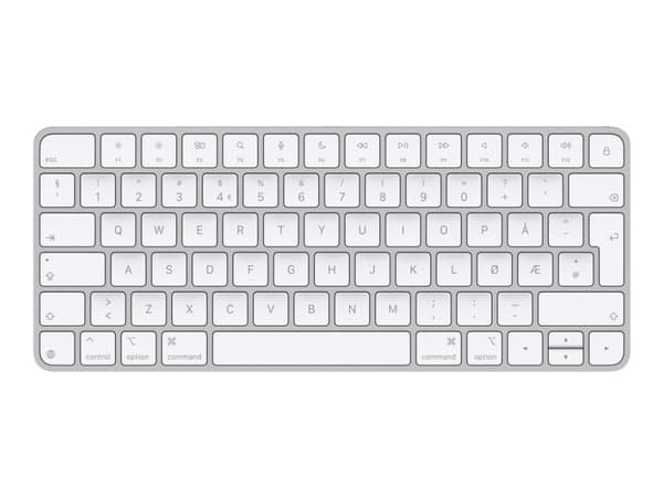 Apple Magic Keyboard - Tastatur - USB-C - trådløs - Bluetooth - QWERTY - Norsk Hvit